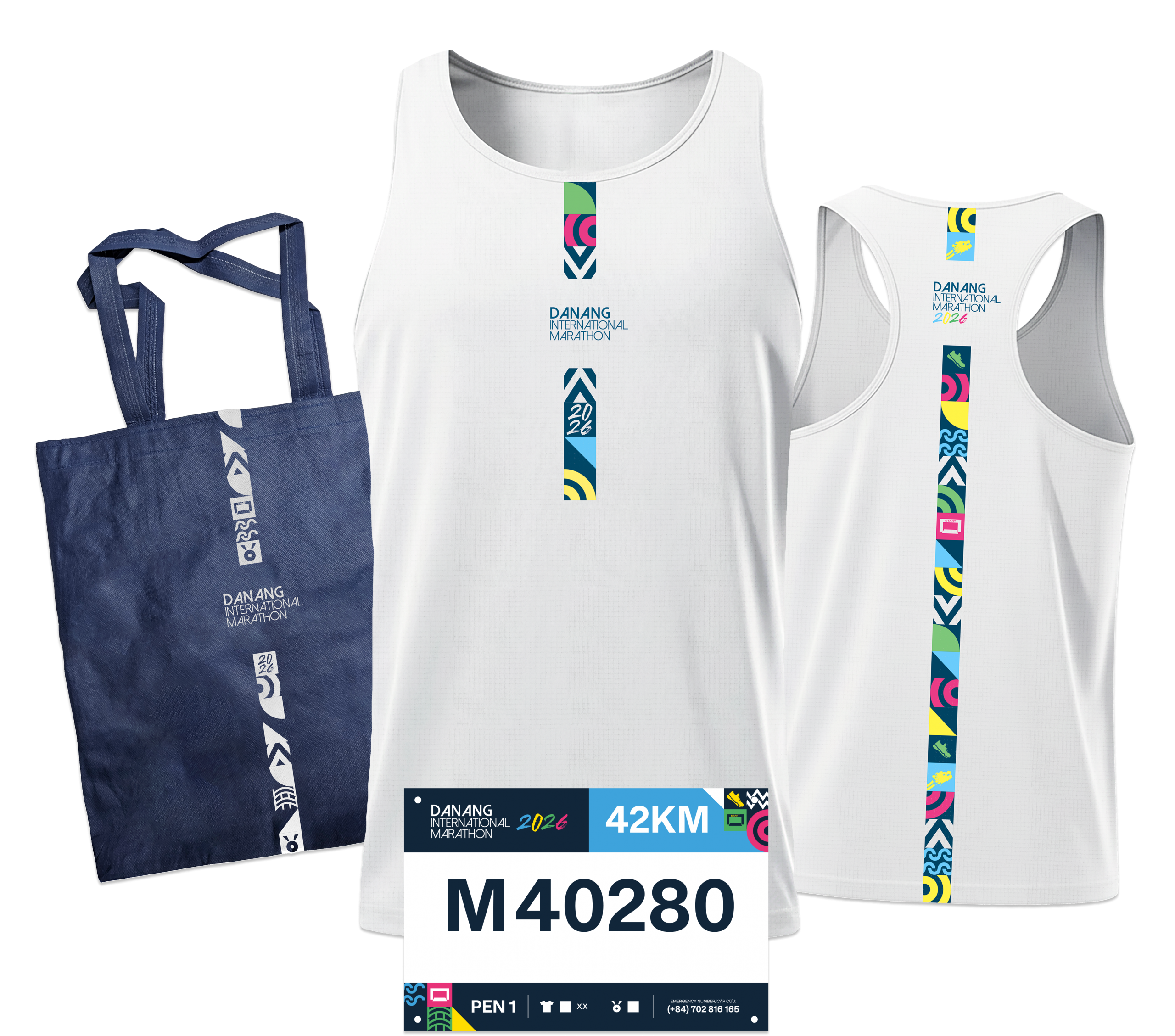bộ vật phẩm sự kiện Cuộc thi marathon quốc tế thành phố Đà Nẵng 2026